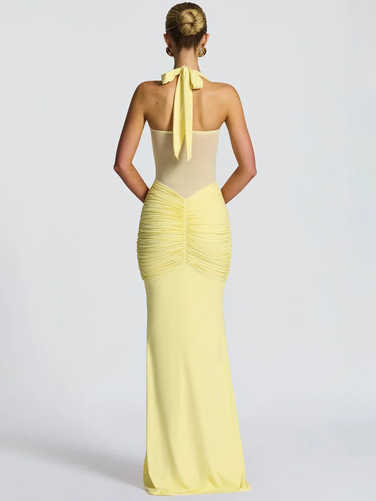 The Nova Draped - Maxi Dress