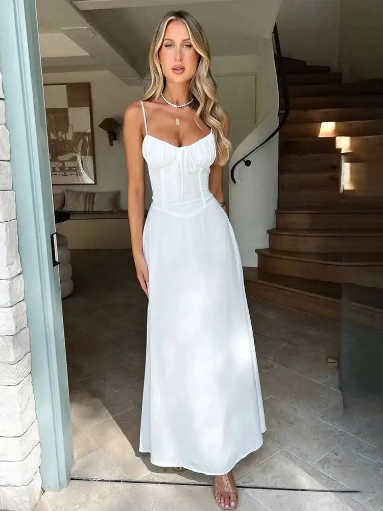 Starlit Whisper A-Line - Maxi Dress