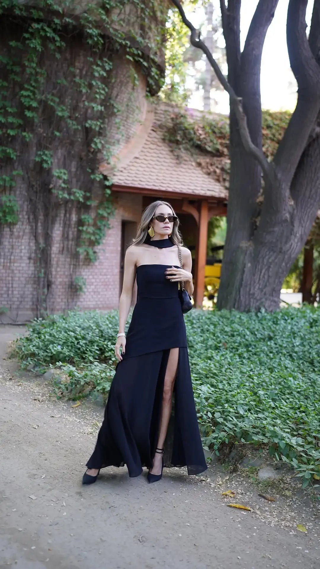 Sunset Muse Mesh - Maxi Dress