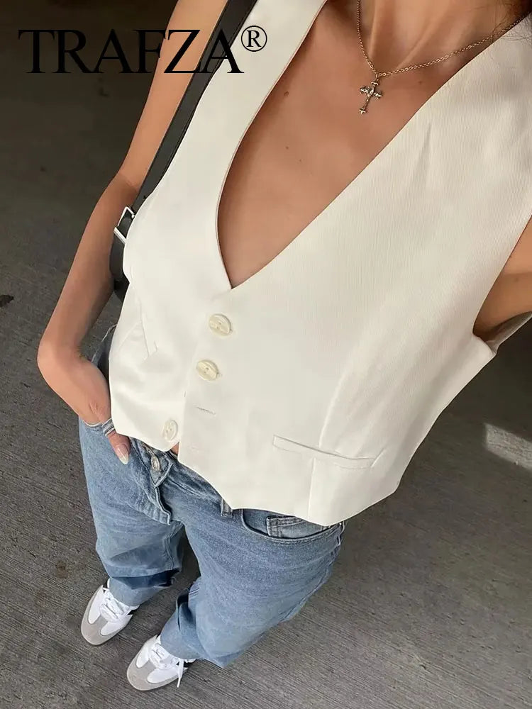 The Valen V-Neck Waistcoat